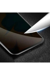 Samsung A72 Uyumlu Hayalet Ekran Gizli Tam Kaplayan Kırılmaz Cam Seramik Ekran Koruyucu Film - 4