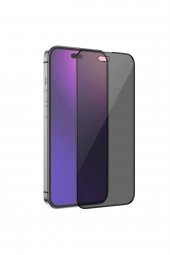 Iphone 14 Pro Uyumlu Hayalet Ekran Gizli Tam Kaplayan Kırılmaz Cam Seramik Ekran Koruyucu Film - 1