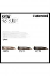 Maybelline Mascara Brow Gel Fas Sculpt N:10 Clear - 6