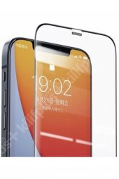 Iphone 12 Pro Max Uyumlu 9d Tam Kaplayan Parmak Izi Bırakmayan Ekran Koruyucu Film - 1