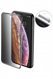 Iphone 11 Pro Max Uyumlu 9d Tam Kaplayan Parmak Izi Bırakmayan Ekran Koruyucu Film - 1