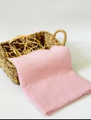 2 Adet 4 Katlı Ve 2 Katlı Çok Amaçlı Müslin Bezi Örtü Battaniye thumbnail 2