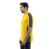 Şensel, Polo Yaka Tişört, Sarı-Gri -136E2165- T-shirt, Tshirt - 2