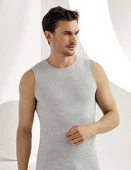 6 Adet Şahinler Erkek Sıfır Kollu Likralı Süprem Atlet E077 thumbnail 2