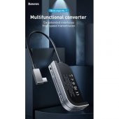 Baseus 6in1 Hub 4K HDMİ USB 3.0 USB 6in1 USB TYPE C Adeptör 3.5MM USB-C SD-TF Kart Usb 3.0 Micro Sd - 4
