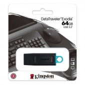 Kingston 64GB USB3.2 DataTrvEx USB Flash Bellek DTX/64GB - 3