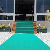 Kıvırcık Kapı Önü Dış Mekan Paspas / Kalınlık : 12 mm. / En : 100 Cm. - Boy : 5 Metre / Mavi thumbnail 4