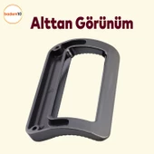 Bergen Desenli Mobilya Mutfak Dolabı Çekmece Dolap Kulpu Kulbu Metal Kulpları Füme (96 MM-9.6 CM) thumbnail 4