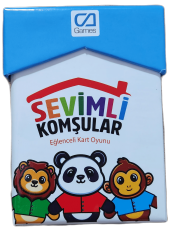 CA Games Sevimli Komşular Eğlenceli Kart Oyunu - 1