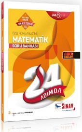 Sınav Yayınları 8. Sınıf LGS Matematik 24 Adımda Özel Konu Anlatımlı Soru Bankası - 2
