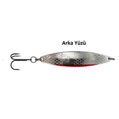 Hansen Pilgrim 8.9cm 32gr Silver/Red Lüfer-Levrek Kaşık - 2