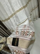 NİVEMESHOME GARDENYA 1/3 SIK PİLELİ TÜL PERDE APM - 3