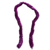 4'lü Simli Yılbaşı Çam Ağacı Süsleri - 8 mt - 2