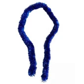 4'lü Simli Yılbaşı Çam Ağacı Süsleri - 8 mt - 3