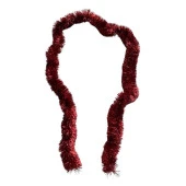 4'lü Simli Yılbaşı Çam Ağacı Süsleri - 8 mt - 5