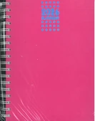 Mcolor 2026 Ajanda Spiralli Suni Deri 17x24 Pembe hafta sonları birleşik thumbnail 1