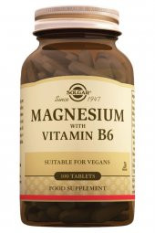 Solgar Magnesium with Vitamin B6 100 Tablet - 1