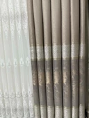 NİVEMESHOME MONALİZZA V-5421 1/3 SIK PİLELİ FON PERDE PERDE APM - 5