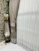 NİVEMESHOME MONALİZZA V-5421 1/3 SIK PİLELİ FON PERDE PERDE APM - 6