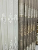 NİVEMESHOME MONALİZZA V-5421 1/3 SIK PİLELİ FON PERDE PERDE APM - 2