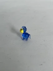 El Yapımı Mini Murano Cam Eşek Biblo A145-06 thumbnail 3