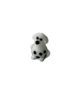 El Yapımı Mini Murano Cam Köpek Biblo A146-01 - 1