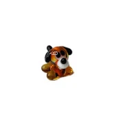 El Yapımı Mini Murano Cam Köpek Biblo A150-01 - 1