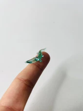 El Yapımı Mini Murano Cam Timsah Biblo A147-08 thumbnail 4