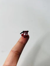 El Yapımı Mini Murano Cam Kedi Biblo A148-02 thumbnail 5