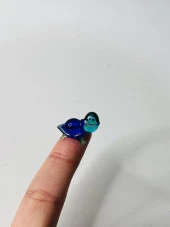 El Yapımı Mini Murano Cam Kaplumbağa Biblo A149-02 thumbnail 4