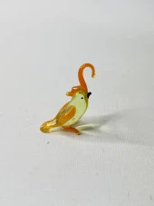 El Yapımı Mini Murano Cam Kuş Biblo A150-03 thumbnail 3