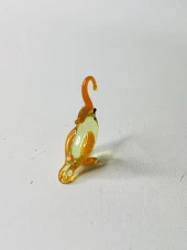 El Yapımı Mini Murano Cam Kuş Biblo A150-03 thumbnail 4