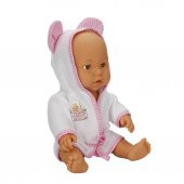 Bebelou Banyo Zamanı Bebek Seti 35 cm - Pembe SUN01030031 - 5