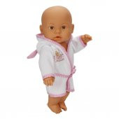 Bebelou Banyo Zamanı Bebek Seti 35 cm - Pembe SUN01030031 - 6