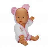 Bebelou Banyo Zamanı Bebek Seti 35 cm - Pembe SUN01030031 - 7