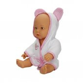 Bebelou Banyo Zamanı Bebek Seti 35 cm - Pembe SUN01030031 - 10