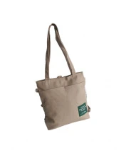 Living Travelling Share Baskılı Kadın Tote Çanta Bej - 1