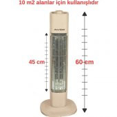 AWOX LİGERO X9502 600 W KULE TİPİ KARBON ISITICI - 3