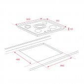 TEKA TR 951 CAM SERAMİK ELEKTİRİKLİ OCAK - 2