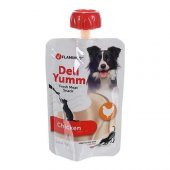 Flamingo Deli Yumm Taze Tavuk Etli Sıvı Köpek Ödül maması 90gr  Skt:06/2025 - 1