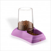 Büyük 3 Lt. Şeffaf Hazneli Otomatik Kendi Dolduran Boşaltan Kedi Maması Kabı Kutusu Haznesi Tabağı - 1