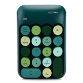 Kablosuz Retro Numpad 18 Tuşlu Numerik Muhasebe Ofis Klavyesi - 10