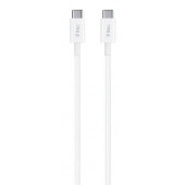 TTec İki Ucuda Type-C Şarj Kablosu 60w Yüksek Hızlı 120 cm Beyaz - 1