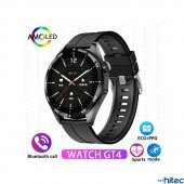 ScHitec Watch GT4 Amoled Ekran Android İos HarmonyOs Uyumlu 3 Kordonlu Akıllı Saat Siyah thumbnail 2