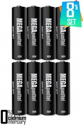 8li AAA R03 İnce Kalem Pil Kumanda Pili Zn-C 1.5V - 1