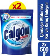 Calgon Çamaşır Makinesi Kireç Önleyici Toz 500 gr x 2 Adet - 1