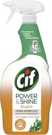 Cif Power & Shine Mutfak Sprey Temizleyici 750 ml thumbnail 2