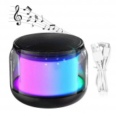 DVIP Q1 360 Taşınabilir Sound Bluetooth Hoparlör, Ambiyans Aydınlatma, TF/Sd Kart, Hifi - 2