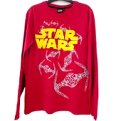 Orjinal Lisanslı Star Wars Uzun Kollu Tshirt 9-10 YAŞ 140cm - 1