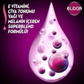 Elidor Superblend Saç Bakım Şampuanı Esmer Parlaklık E Vitamini Chia Tohumu Yağı Melanin 400 ml X3 - 3